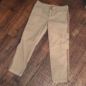 ☀️Sanctuary Khaki cargo crop pants Size 27
